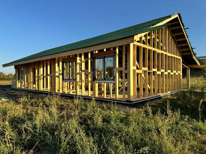 Domy 108 m² w systemie STEICO — realizacja STEGA, zdjęcie 12