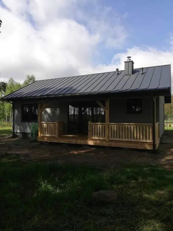 Domy 70 m² — realizacja STEGA, zdjęcie 1