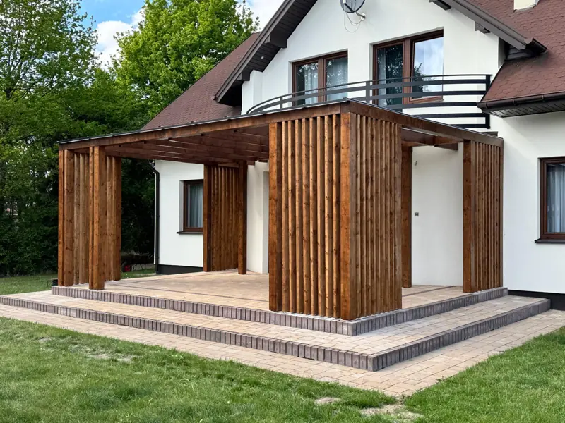 Zadaszenia tarasów — realizacja STEGA, zdjęcie 13
