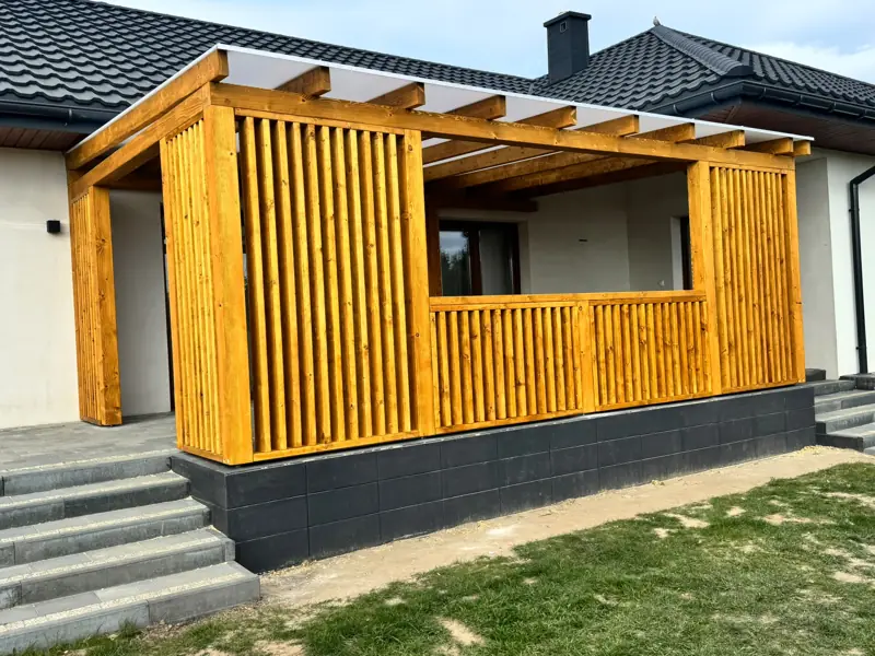 Zadaszenia tarasów — realizacja STEGA, zdjęcie 3